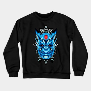 devil death skull Crewneck Sweatshirt